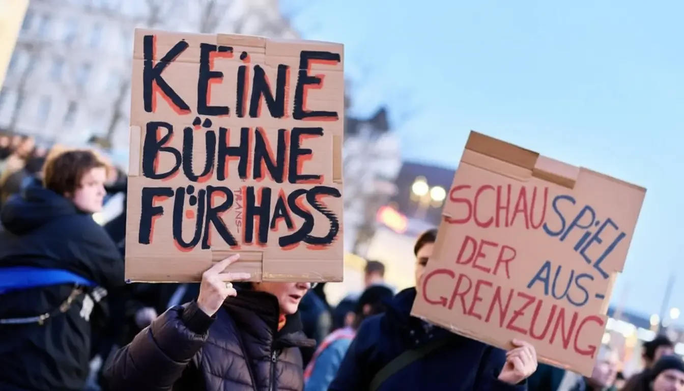 Alice Schwarzer și momentul care a aprins spiritele la Hamburg