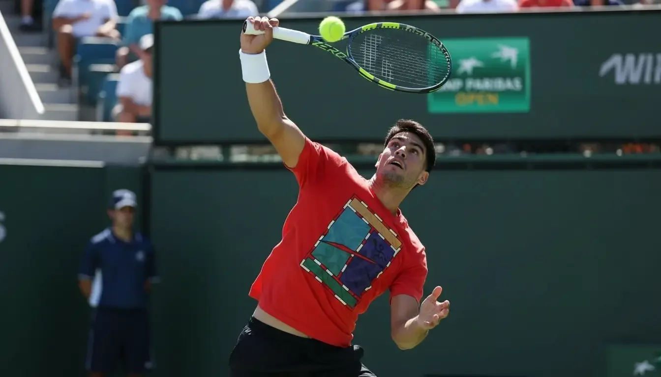 Carlos Alcaraz pregătit de un nou duel care poate schimba totul la Indian Wells
